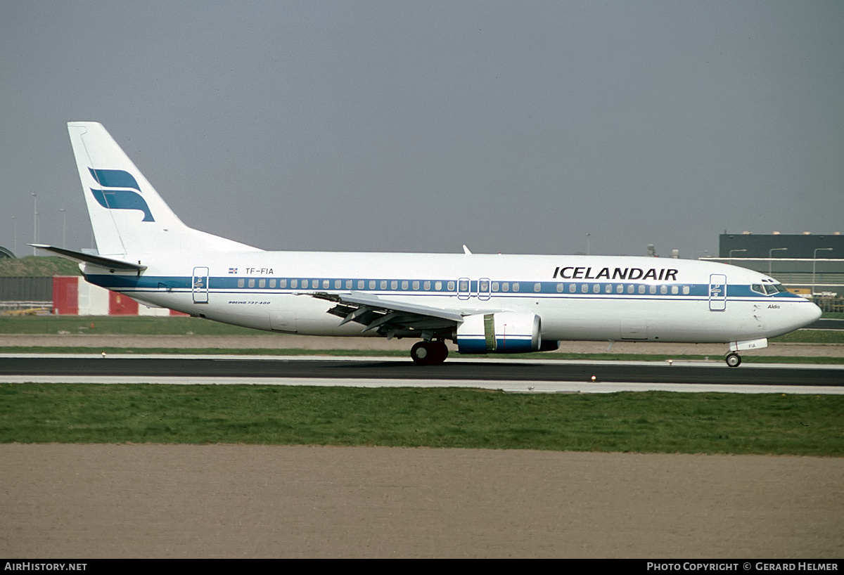 Aircraft Photo of TF-FIA | Boeing 737-408 | Icelandair | AirHistory.net #394184