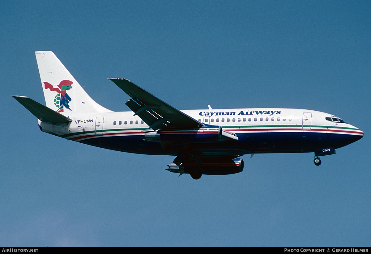 Aircraft Photo of VR-CNN | Boeing 737-2Q8/Adv | Cayman Airways | AirHistory.net #394185