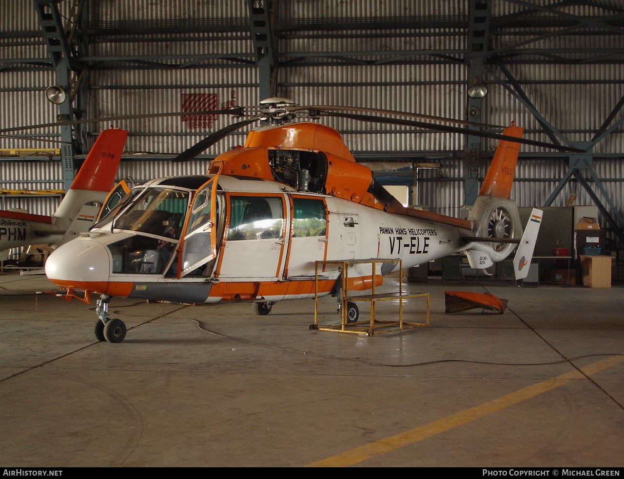 Aircraft Photo of VT-ELE | Aerospatiale SA-365N-2 Dauphin 2 | Pawan Hans Helicopters | AirHistory.net #394191