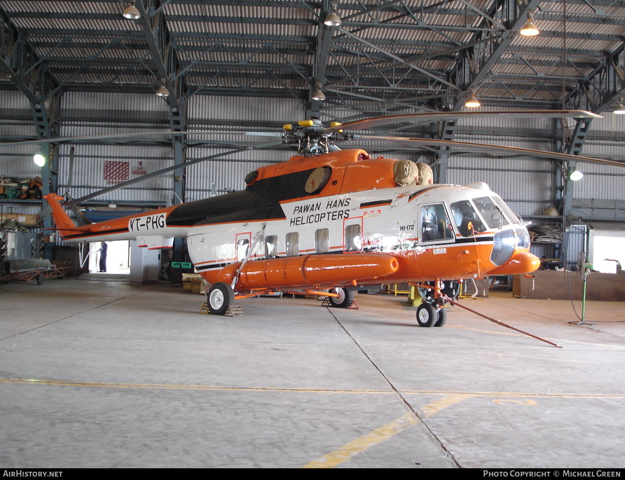 Aircraft Photo of VT-PHG | Mil Mi-172 | Pawan Hans Helicopters | AirHistory.net #394192