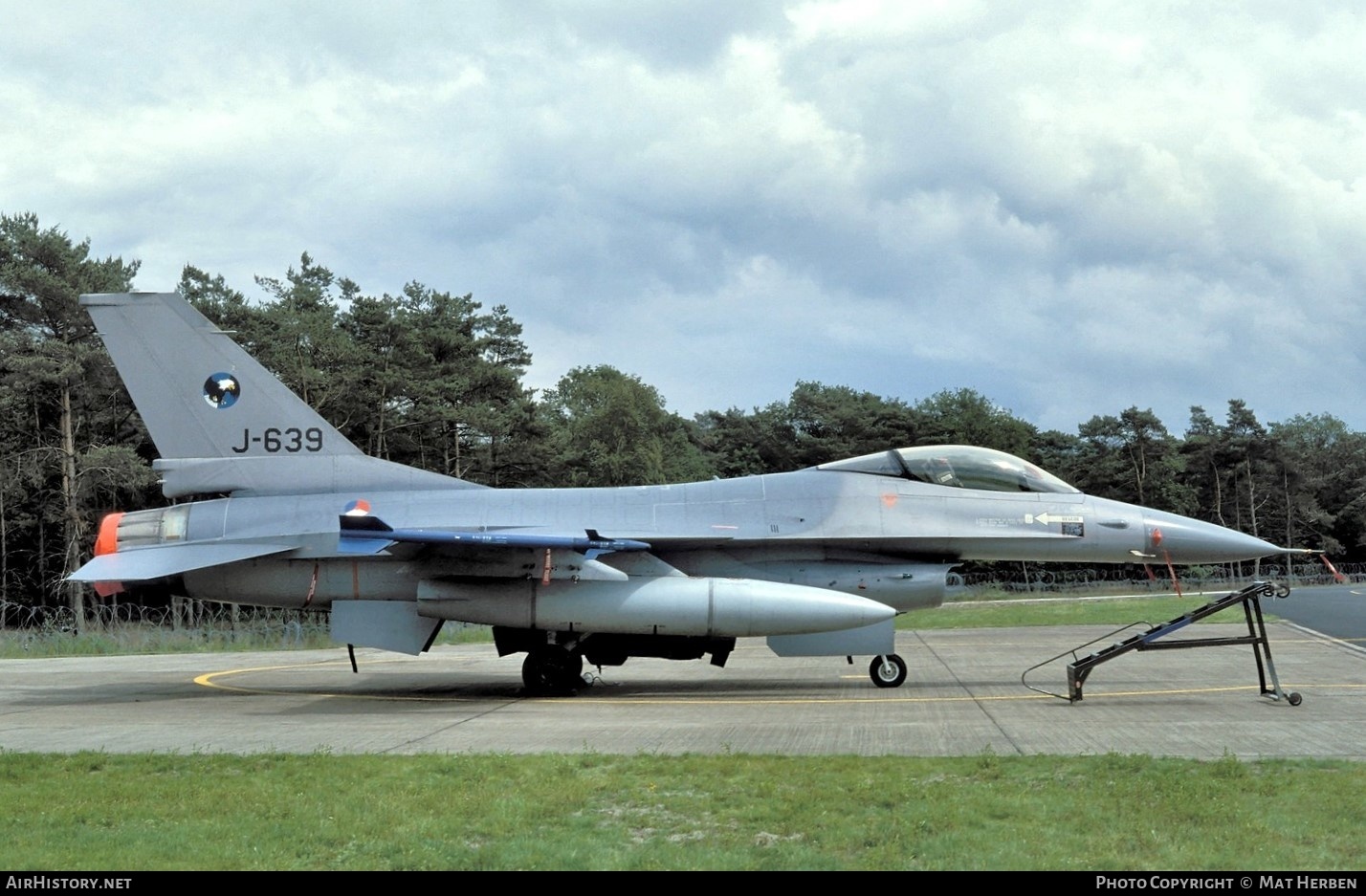 Aircraft Photo of J-639 | General Dynamics F-16A Fighting Falcon | Netherlands - Air Force | AirHistory.net #394196