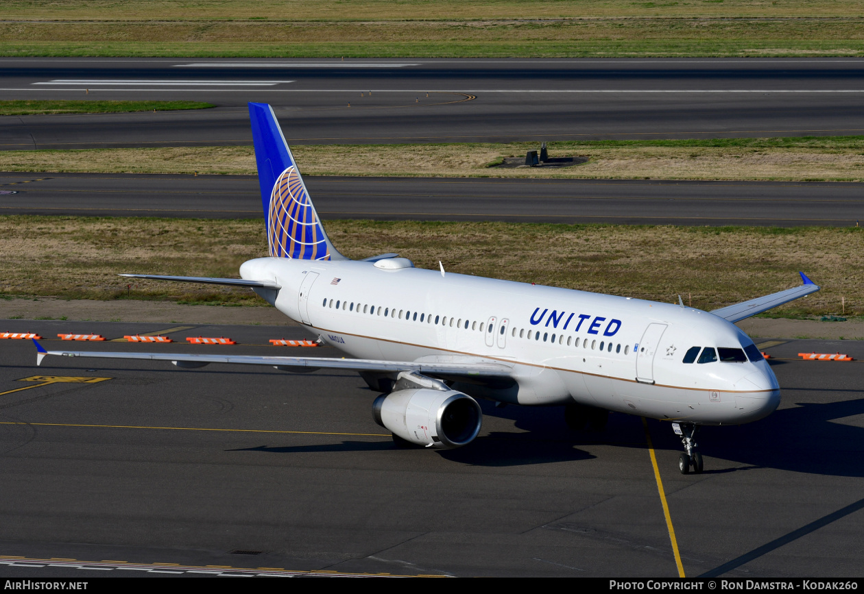 Aircraft Photo of N410UA | Airbus A320-232 | United Airlines | AirHistory.net #394222