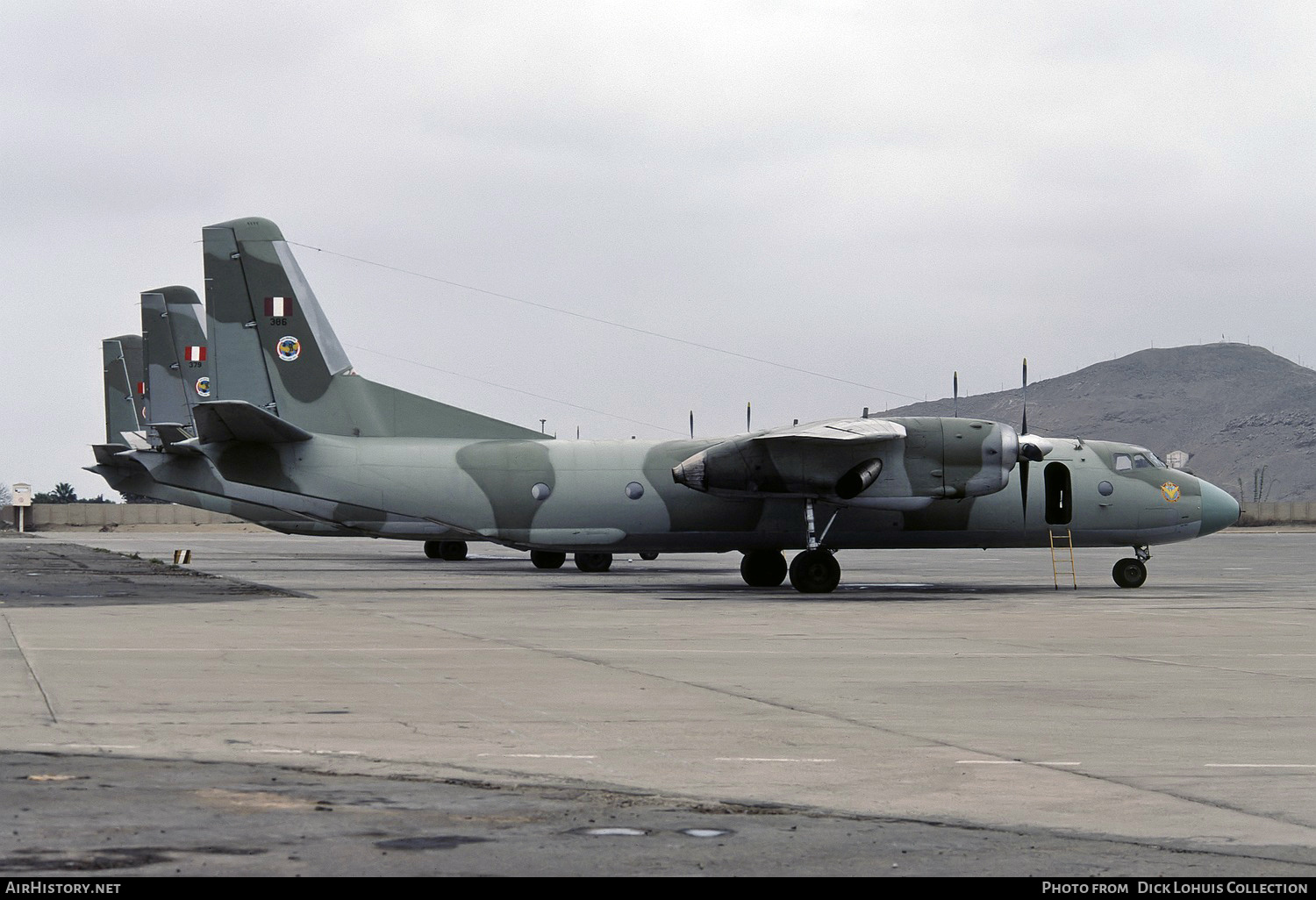 Aircraft Photo of 386 | Antonov An-26 | Peru - Air Force | AirHistory.net #394227