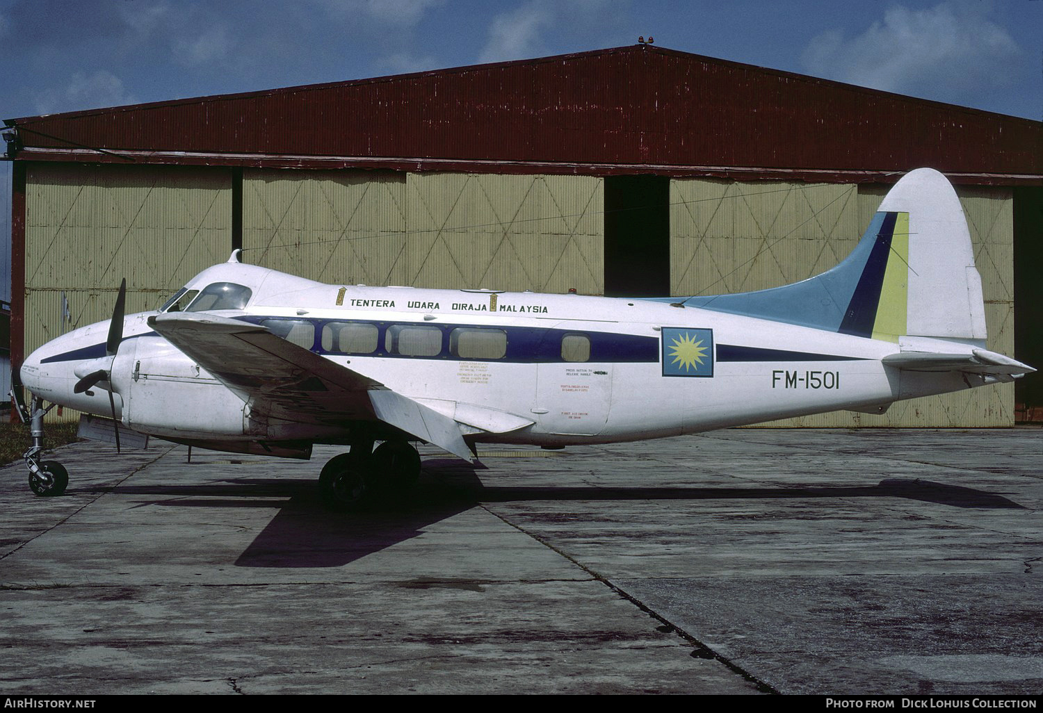 Aircraft Photo of FM-1501 | De Havilland D.H. 104 Dove 8 | Malaysia - Air Force | AirHistory.net #394235