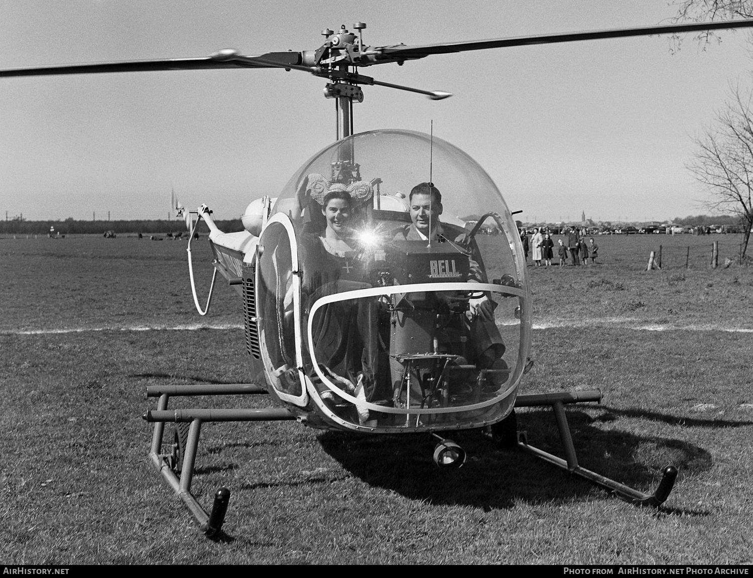 Aircraft Photo of OO-UBA | Bell 47D-1 | Sabena | AirHistory.net #394240