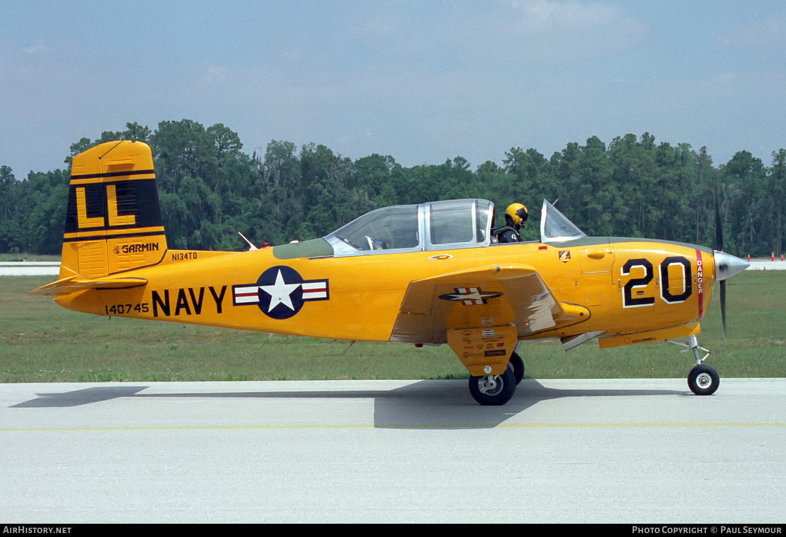 Aircraft Photo of N134TD / 140745 | Beech T-34B Mentor | USA - Navy | AirHistory.net #394255