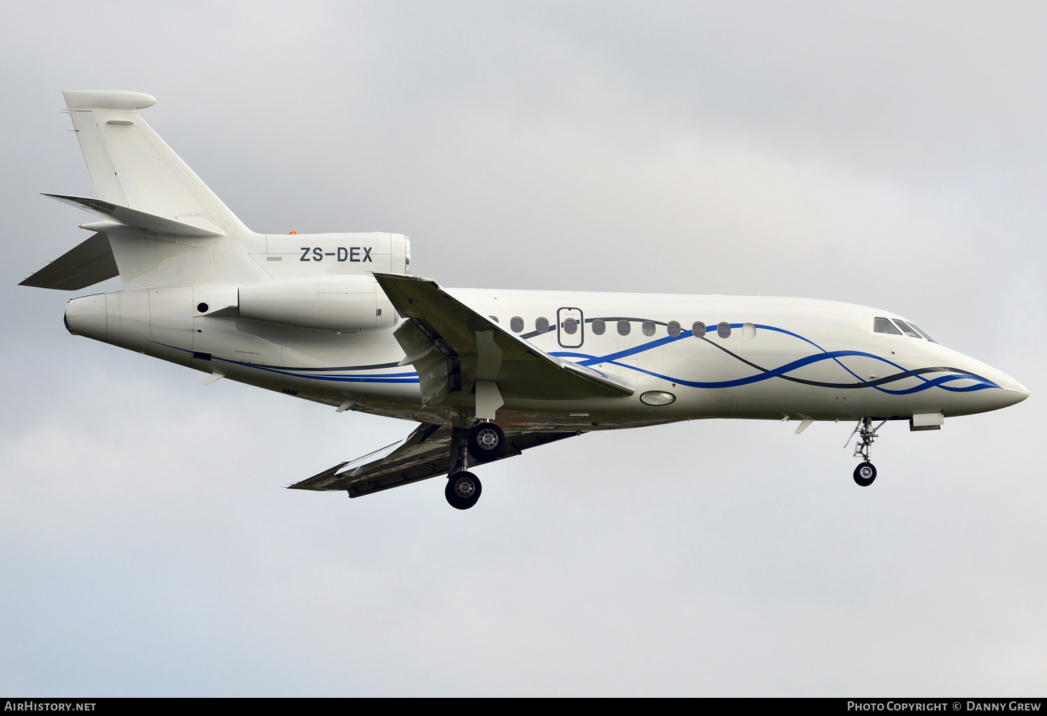 Aircraft Photo of ZS-DEX | Dassault Falcon 900EX | AirHistory.net #394299