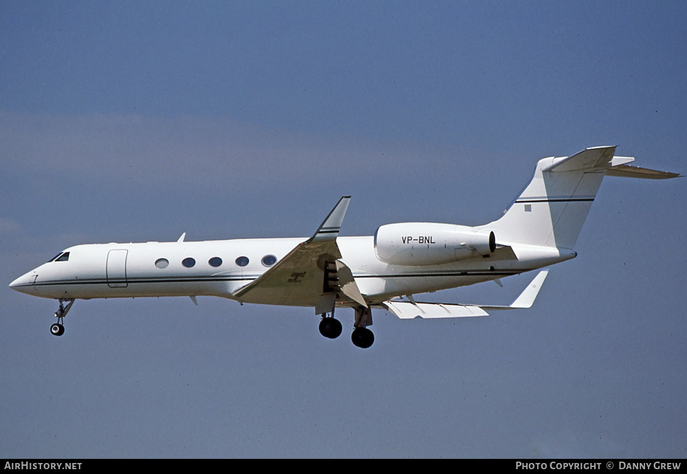 Aircraft Photo of VP-BNL | Gulfstream Aerospace G-V Gulfstream V | AirHistory.net #394309
