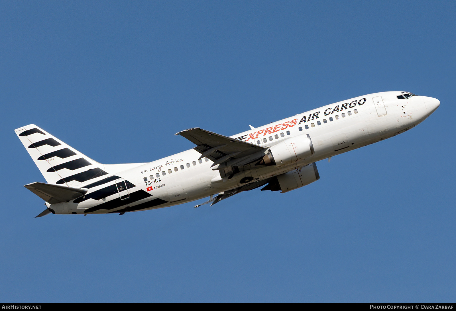 Aircraft Photo of TS-ICA | Boeing 737-330(QC) | Express Air Cargo | AirHistory.net #394312