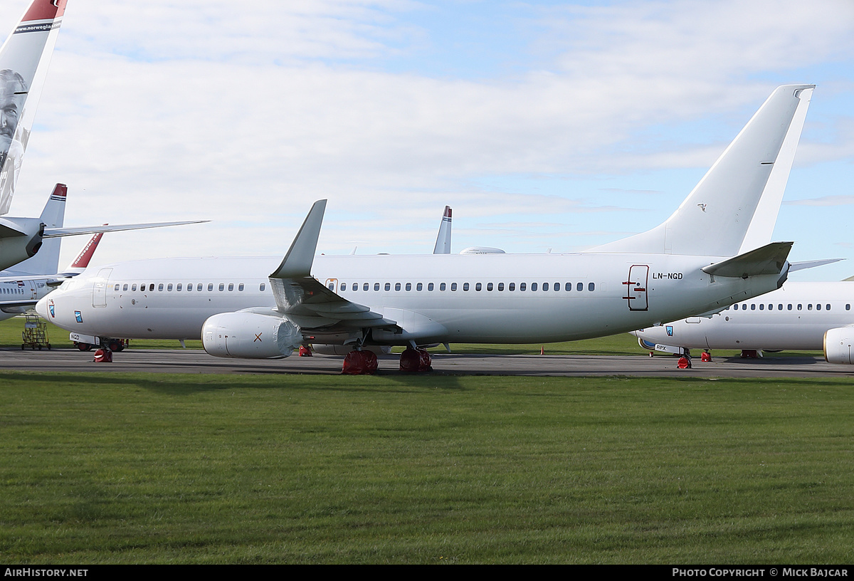 Aircraft Photo of LN-NGD | Boeing 737-8JP | AirHistory.net #394323