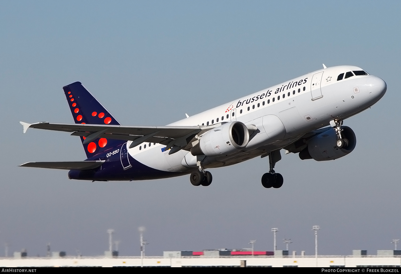 Aircraft Photo of OO-SSO | Airbus A319-111 | Brussels Airlines | AirHistory.net #394332