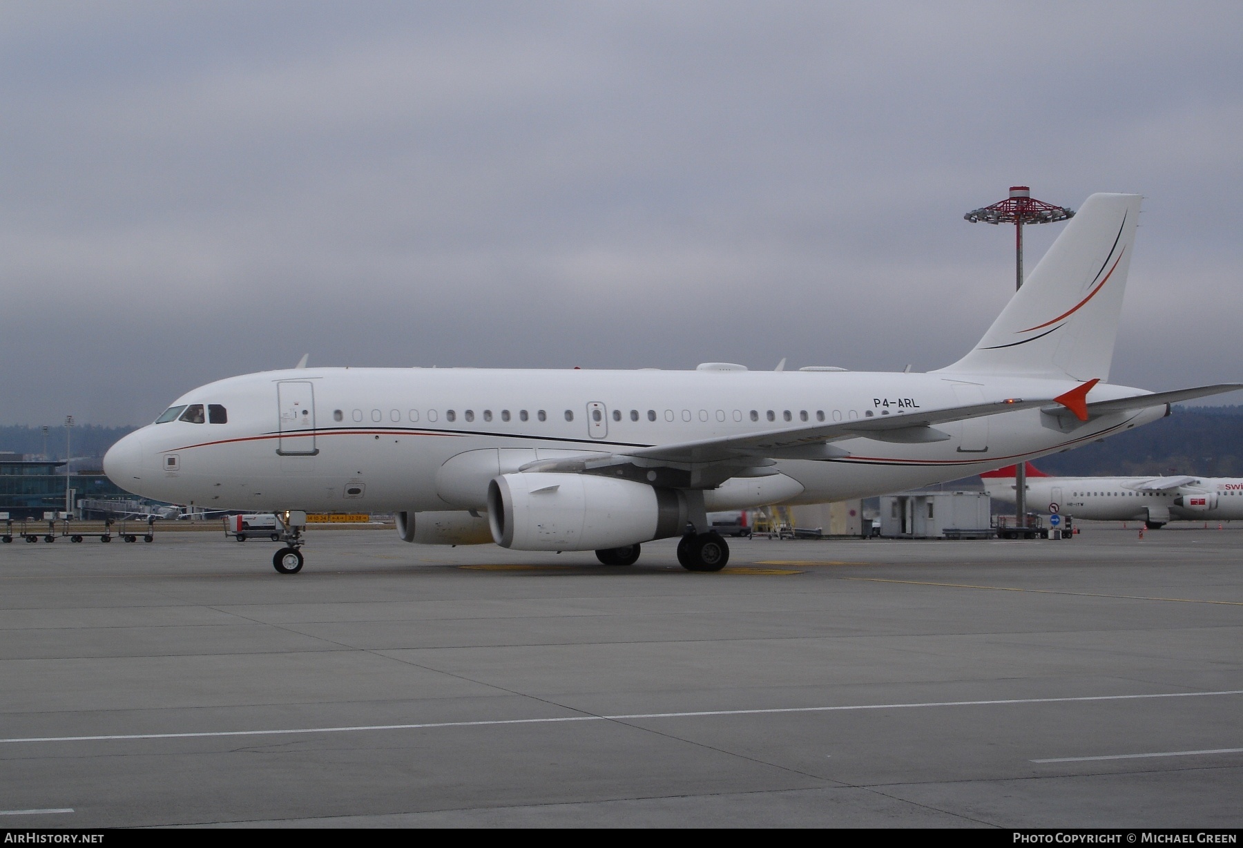 Aircraft Photo of P4-ARL | Airbus A319-133X | AirHistory.net #394374