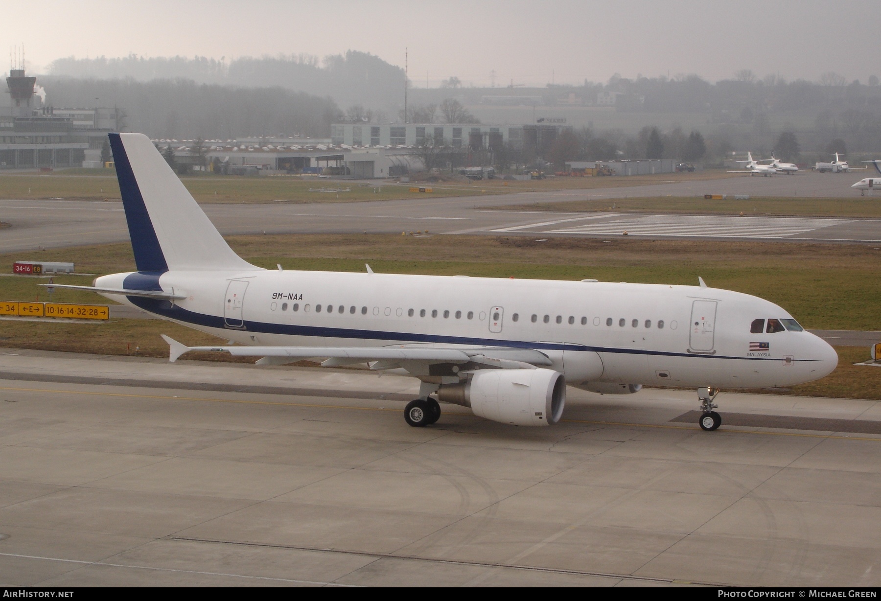 Aircraft Photo of 9M-NAA | Airbus A319-115 | Malaysia Government | AirHistory.net #394375