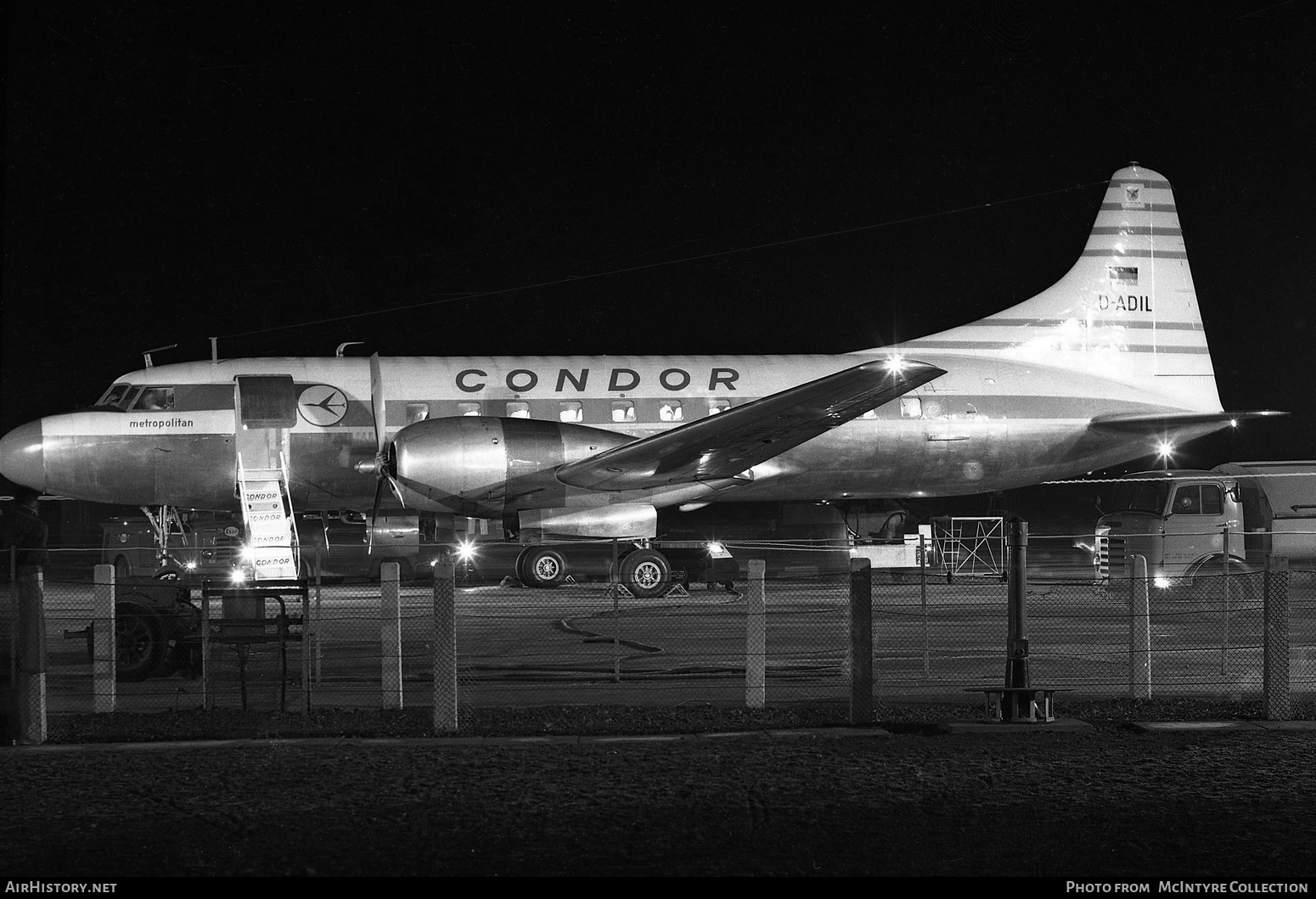 Aircraft Photo of D-ADIL | Convair 440-0 Metropolitan | Condor Flugdienst | AirHistory.net #394379