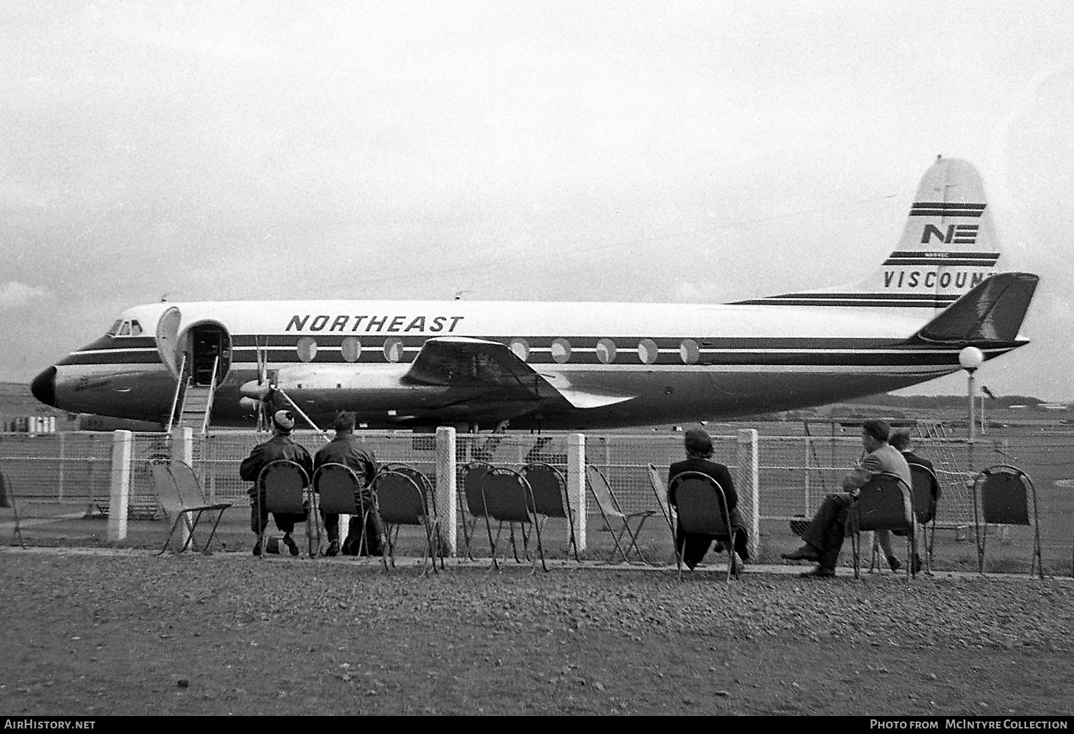 Aircraft Photo of N6592C | Vickers 745D Viscount | Northeast Airlines | AirHistory.net #394380