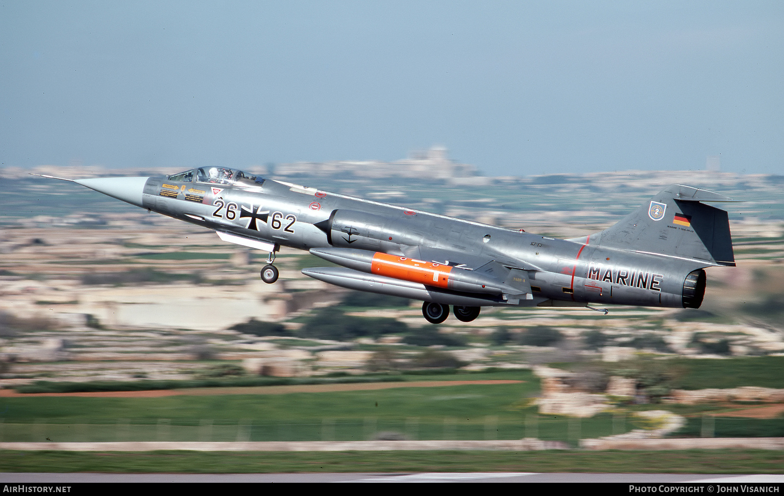 Aircraft Photo of 2662 | Lockheed F-104G Starfighter | Germany - Navy | AirHistory.net #394402