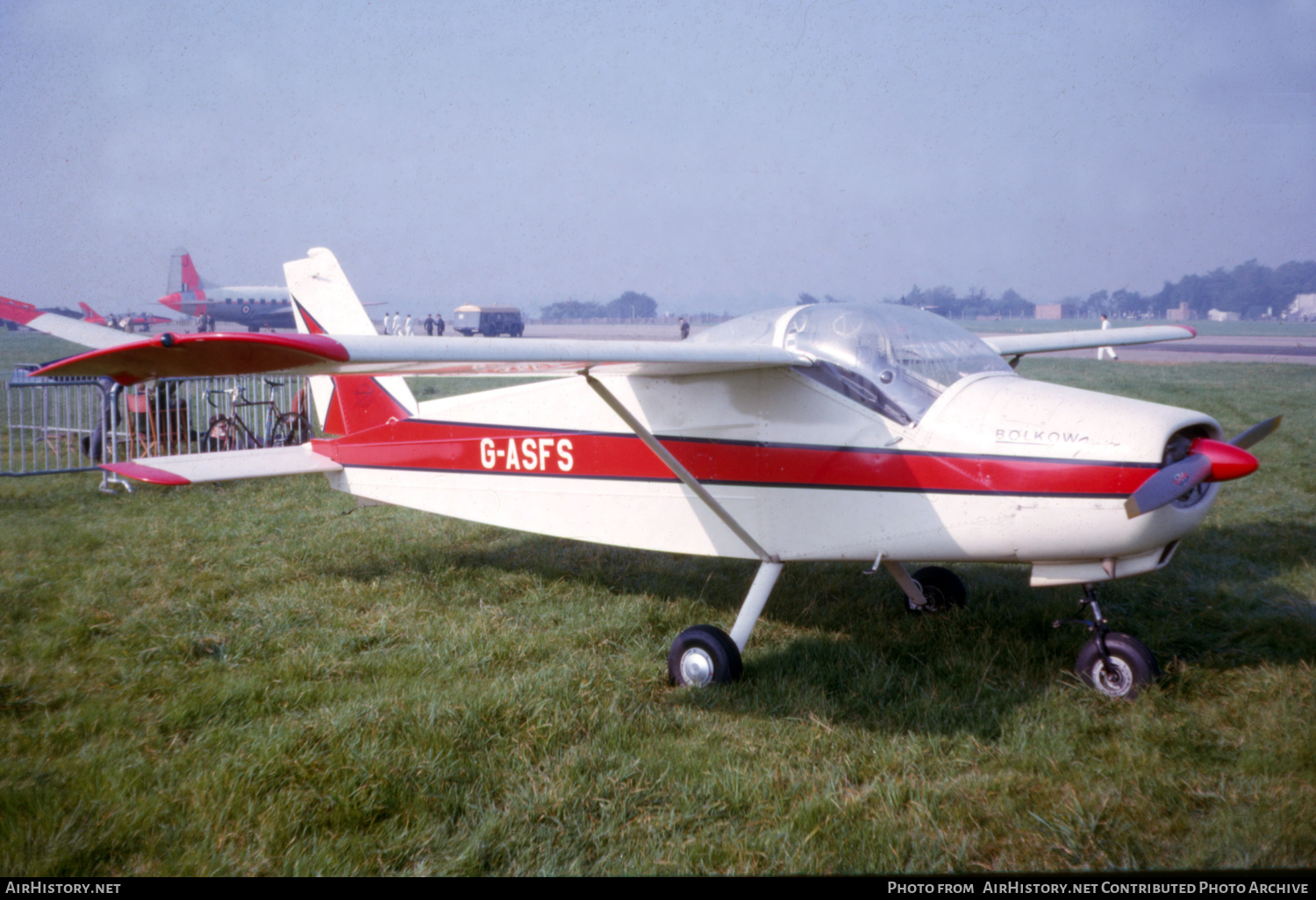Aircraft Photo of G-ASFS | Bölkow Bo-208C Junior | AirHistory.net #394403