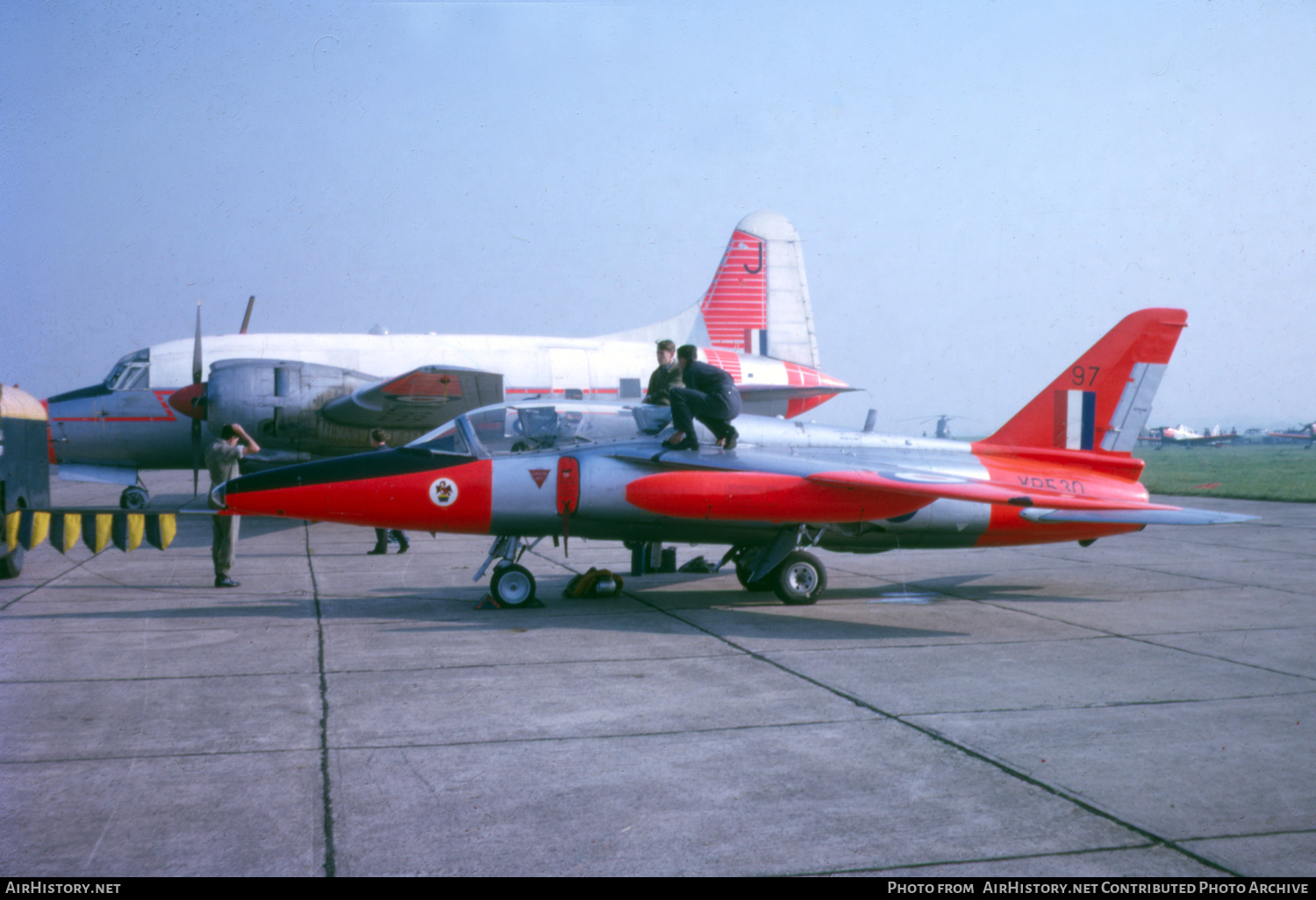 Aircraft Photo of XP530 | Folland Fo-144 Gnat T1 | UK - Air Force | AirHistory.net #394409
