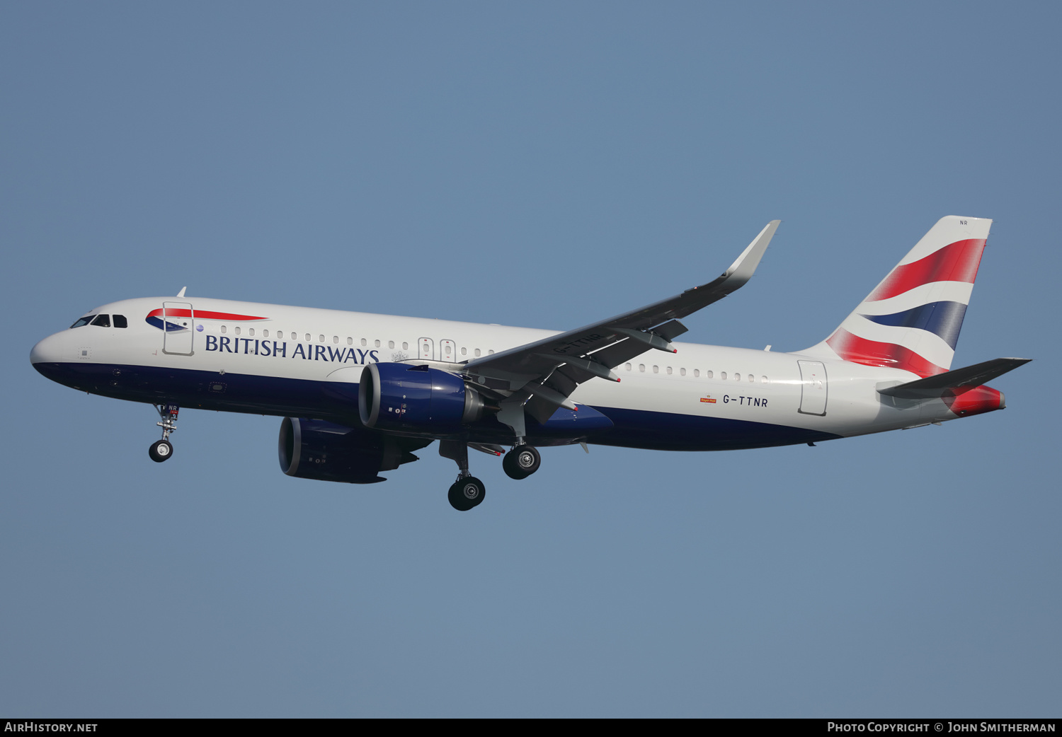 Aircraft Photo of G-TTNR | Airbus A320-251N | British Airways | AirHistory.net #394437