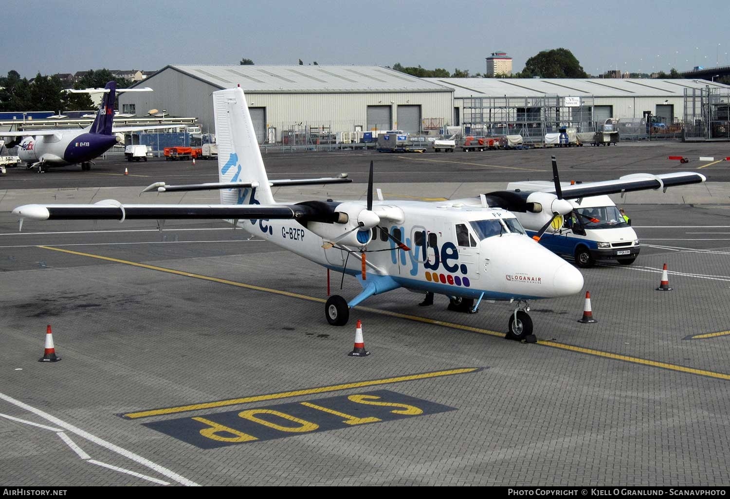 Aircraft Photo of G-BZFP | De Havilland Canada DHC-6-300 Twin Otter | Flybe | AirHistory.net #394445