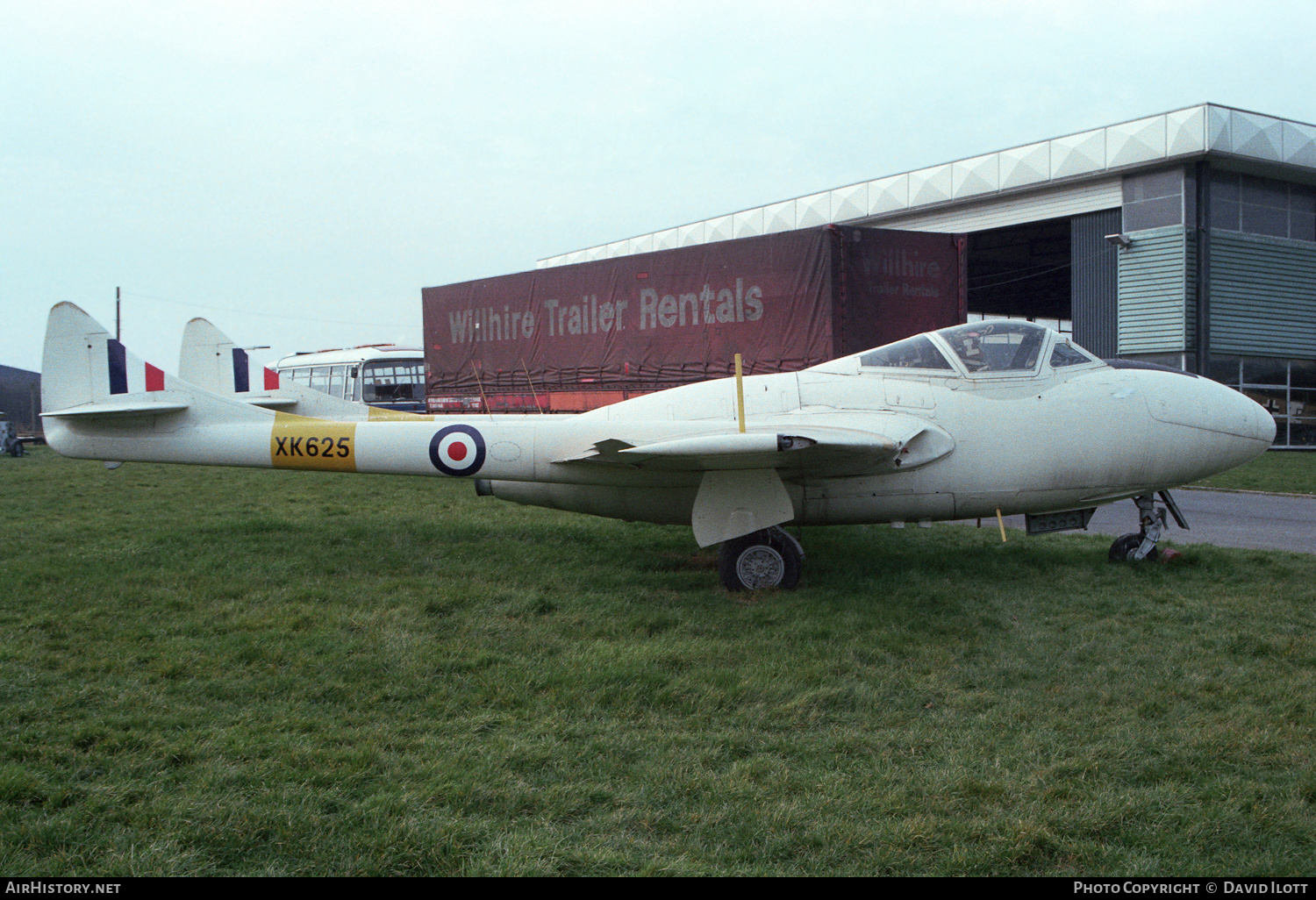 Aircraft Photo of XK625 | De Havilland D.H. 115 Vampire T11 | UK - Air Force | AirHistory.net #394450