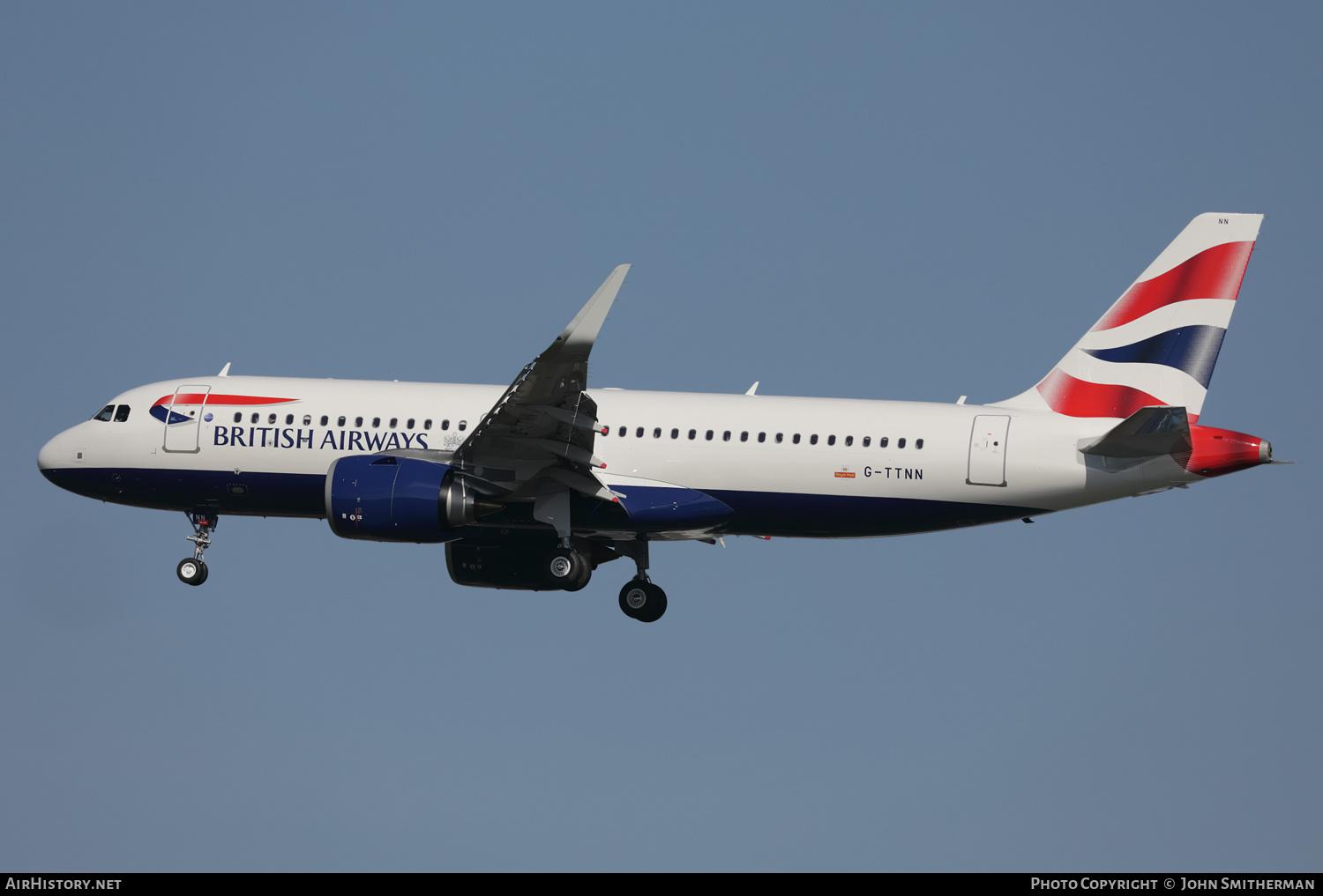 Aircraft Photo of G-TTNN | Airbus A320-251N | British Airways | AirHistory.net #394451