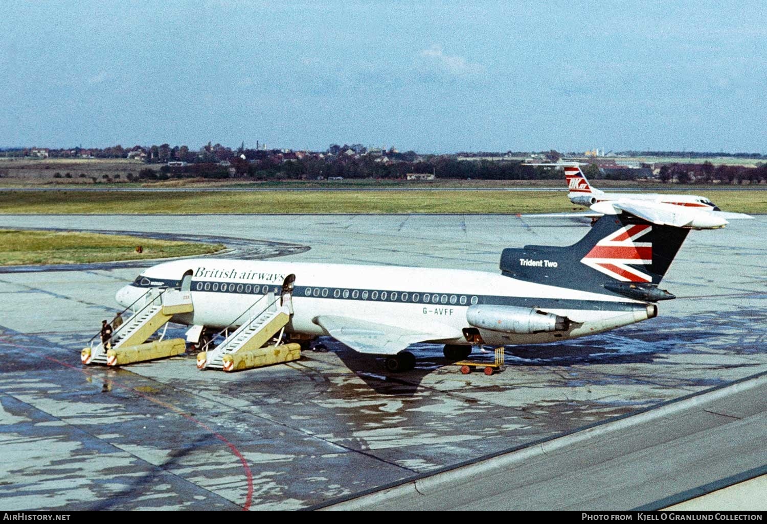 Aircraft Photo of G-AVFF | Hawker Siddeley HS-121 Trident 2E | British Airways | AirHistory.net #394468