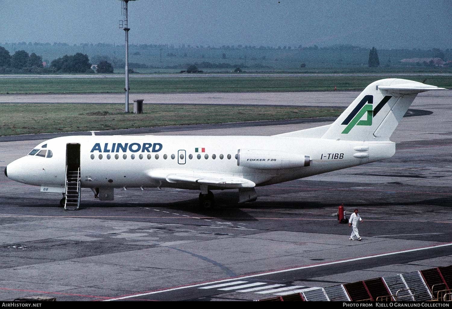 Aircraft Photo of I-TIBB | Fokker F28-1000 Fellowship | Alinord | AirHistory.net #394472