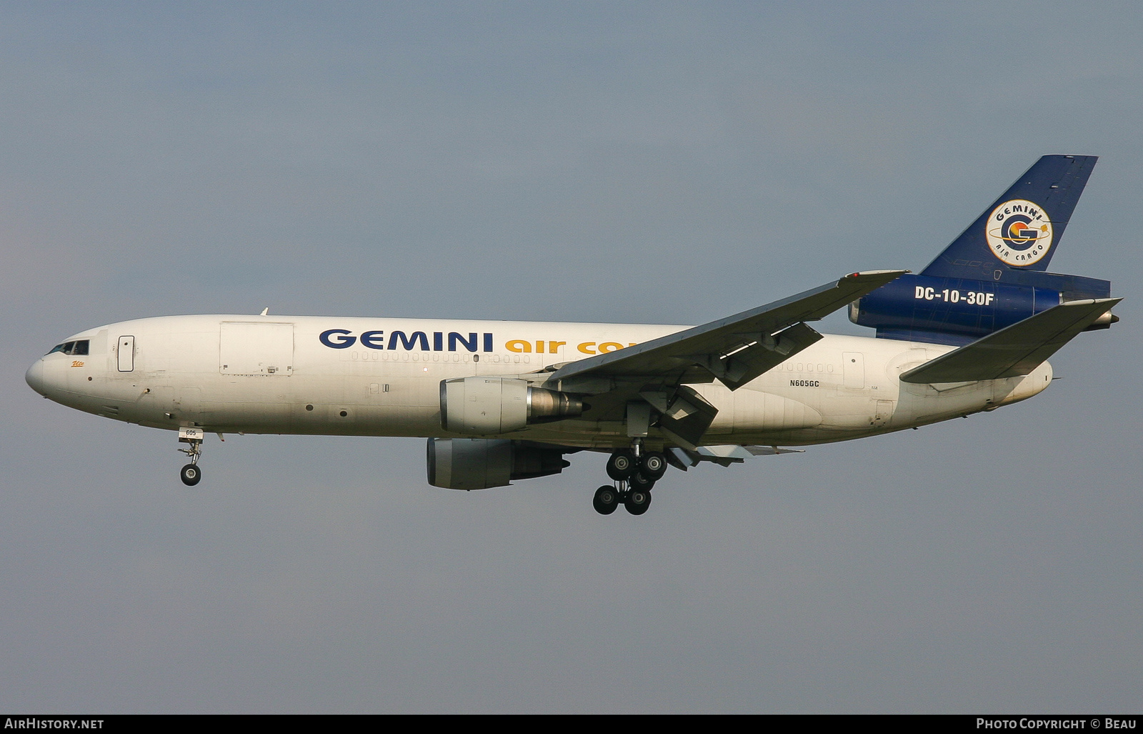 Aircraft Photo of N605GC | McDonnell Douglas DC-10-30(F) | Gemini Air Cargo | AirHistory.net #394488