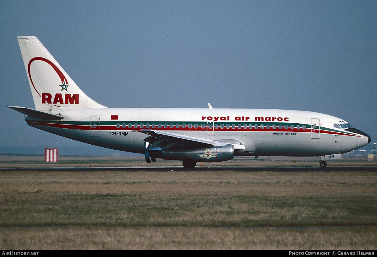 Aircraft Photo of CN-RMM | Boeing 737-2B6C/Adv | Royal Air Maroc - RAM | AirHistory.net #394502