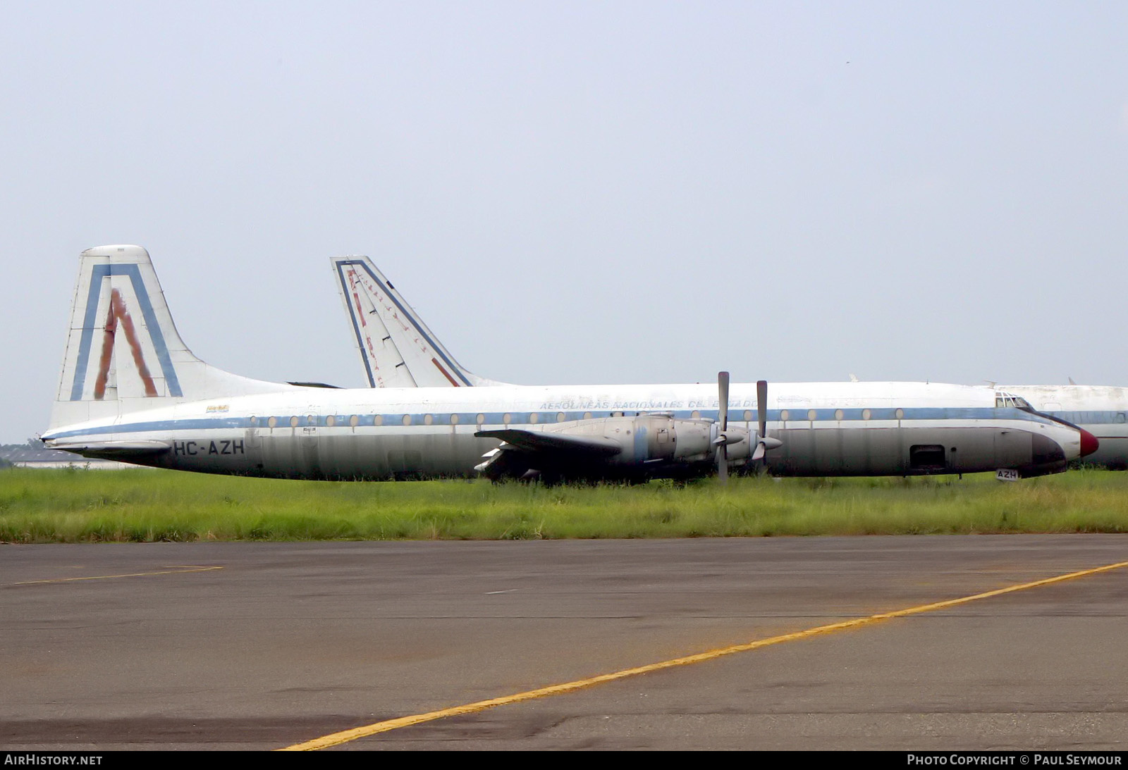 Aircraft Photo of HC-AZH | Canadair CC-106 Yukon (CL-44-6) | Andes Airlines | AirHistory.net #394505