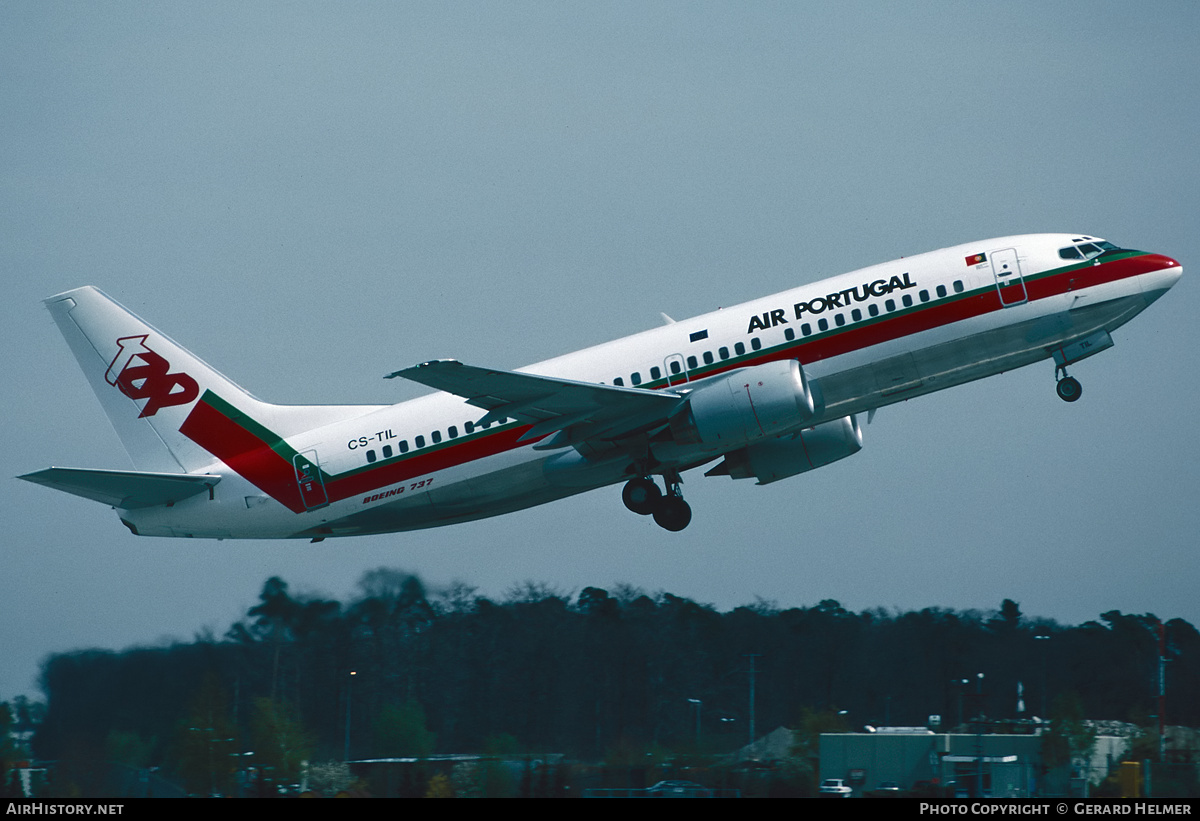 Aircraft Photo of CS-TIL | Boeing 737-382 | TAP Air Portugal | AirHistory.net #394509