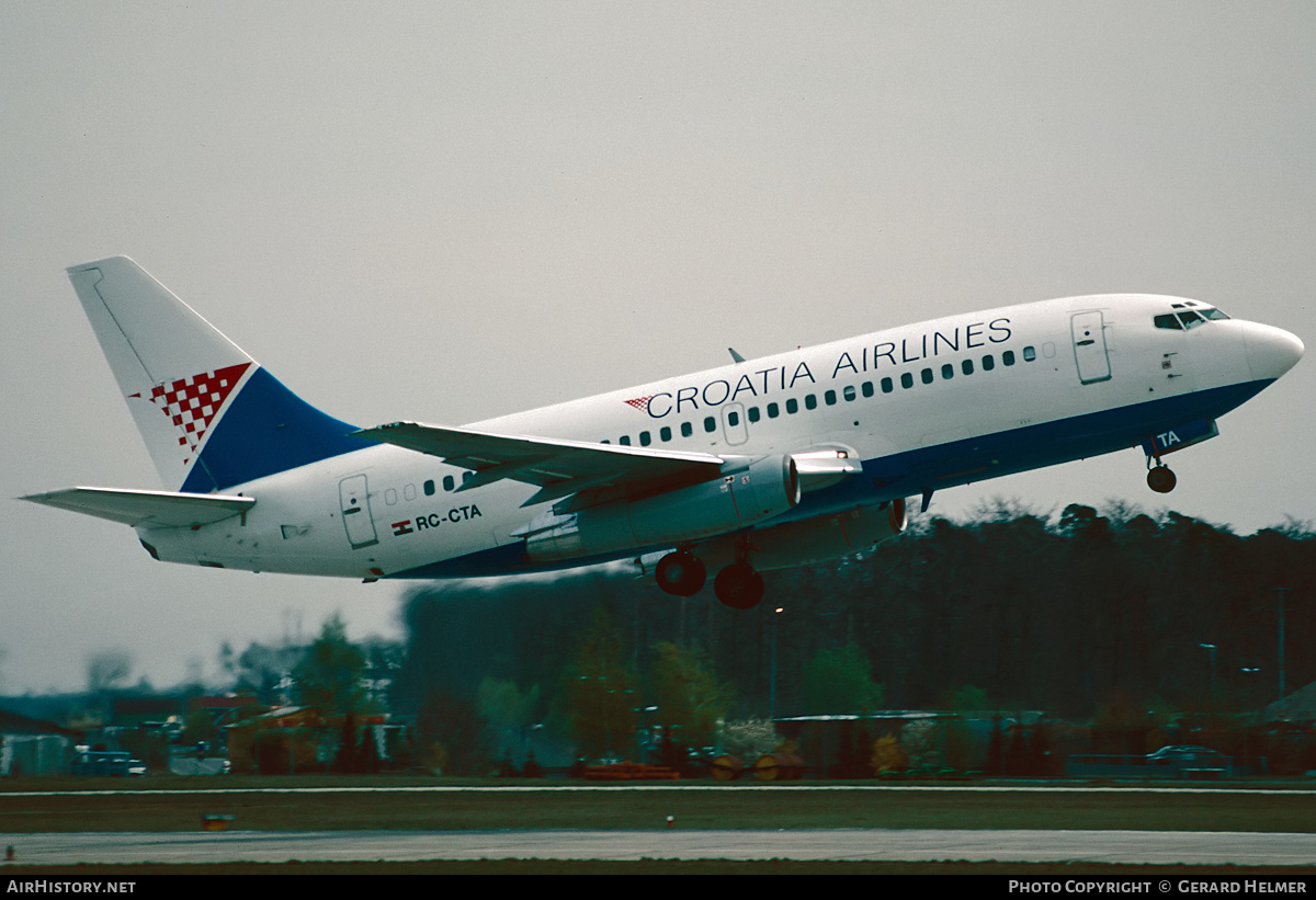 Aircraft Photo of RC-CTA | Boeing 737-230/Adv | Croatia Airlines | AirHistory.net #394510