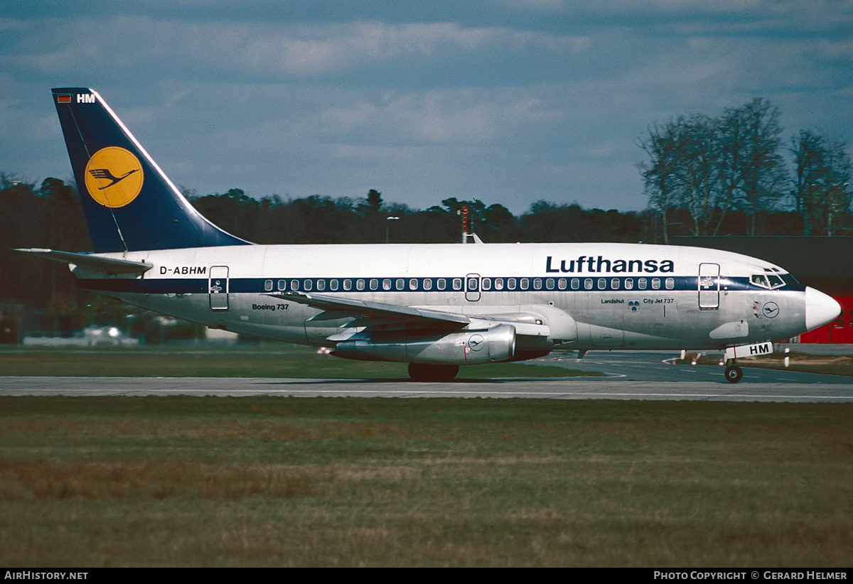 Aircraft Photo of D-ABHM | Boeing 737-230/Adv | Lufthansa | AirHistory.net #394512