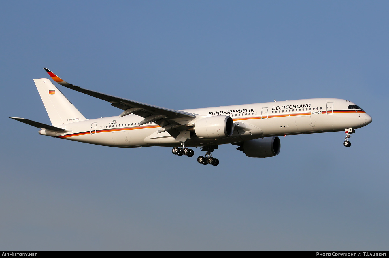 Aircraft Photo of F-WZHF | Airbus A350-1041 | Germany - Air Force | AirHistory.net #394516