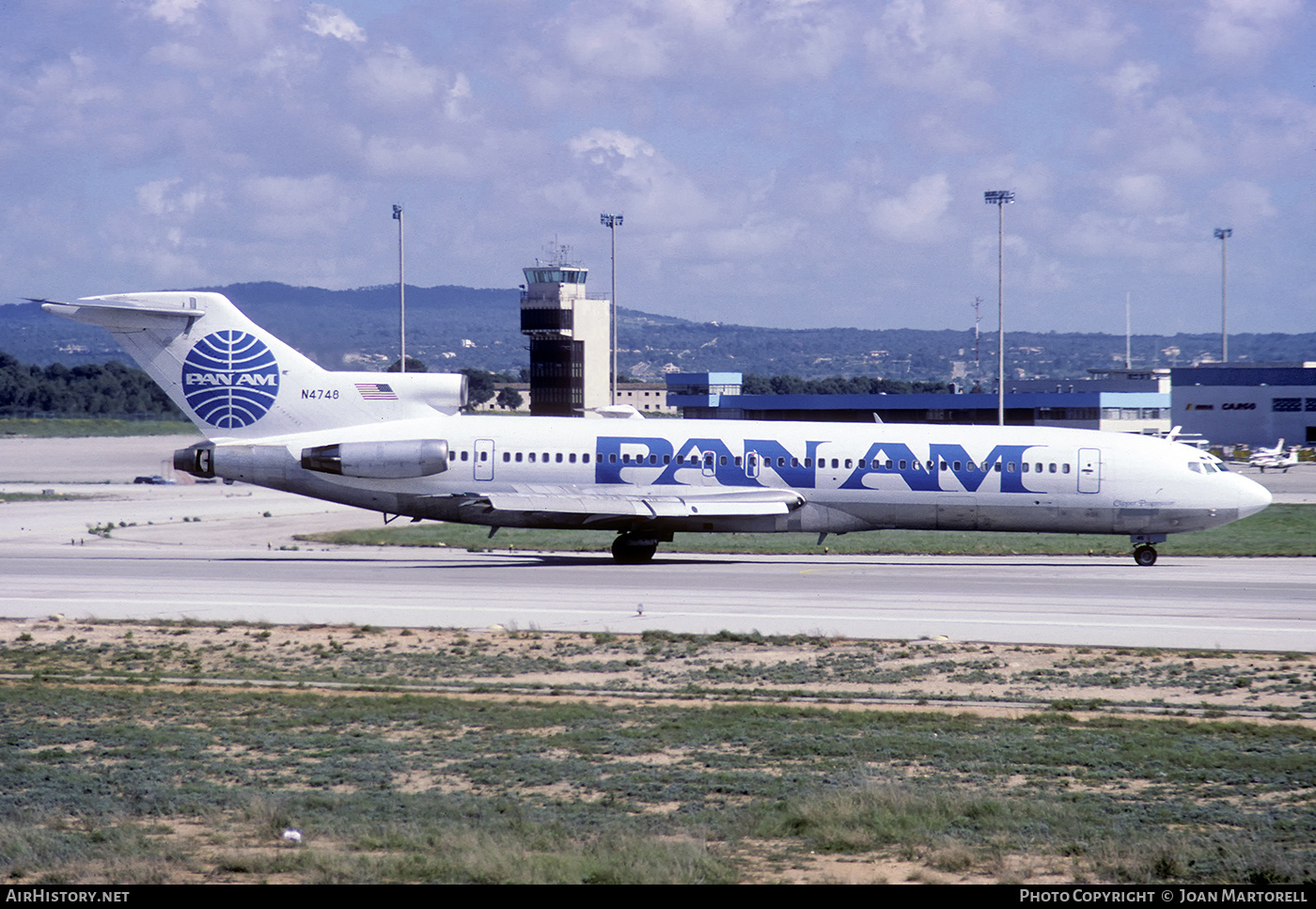 Aircraft Photo of N4748 | Boeing 727-235 | Pan American World Airways - Pan Am | AirHistory.net #394518