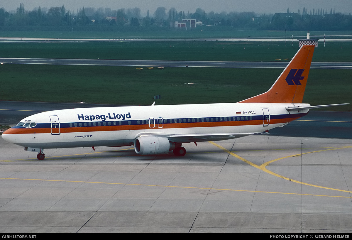 Aircraft Photo of D-AHLL | Boeing 737-4K5 | Hapag-Lloyd | AirHistory.net #394557