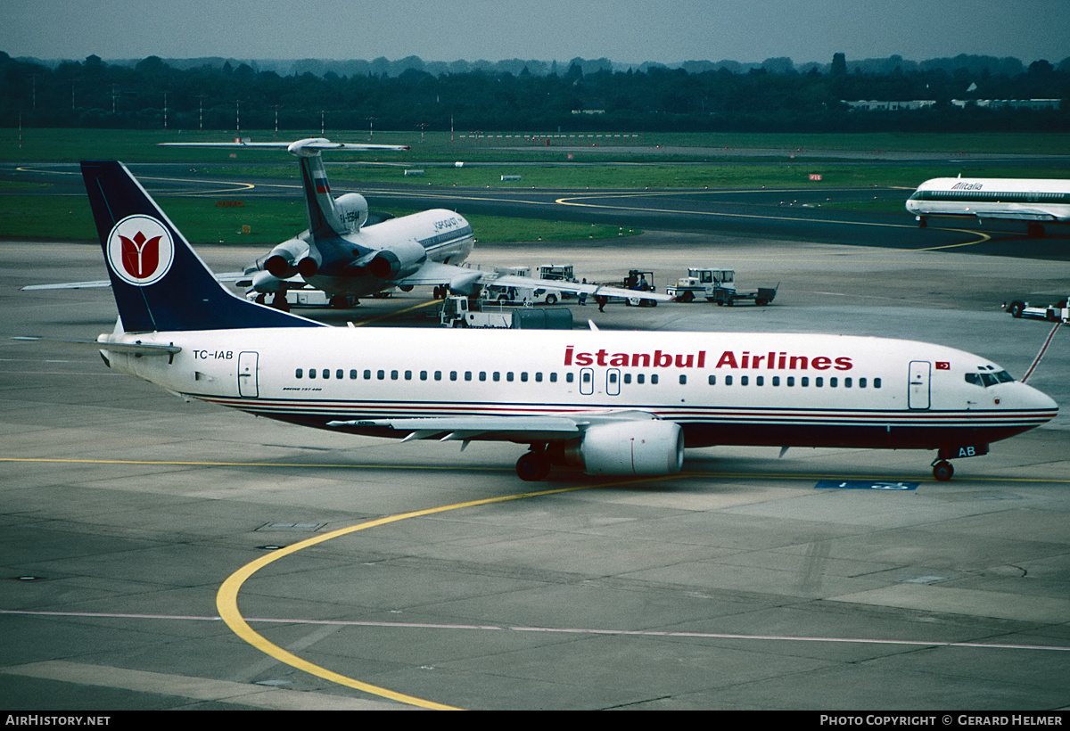 Aircraft Photo of TC-IAB | Boeing 737-43Q | Istanbul Airlines | AirHistory.net #394559