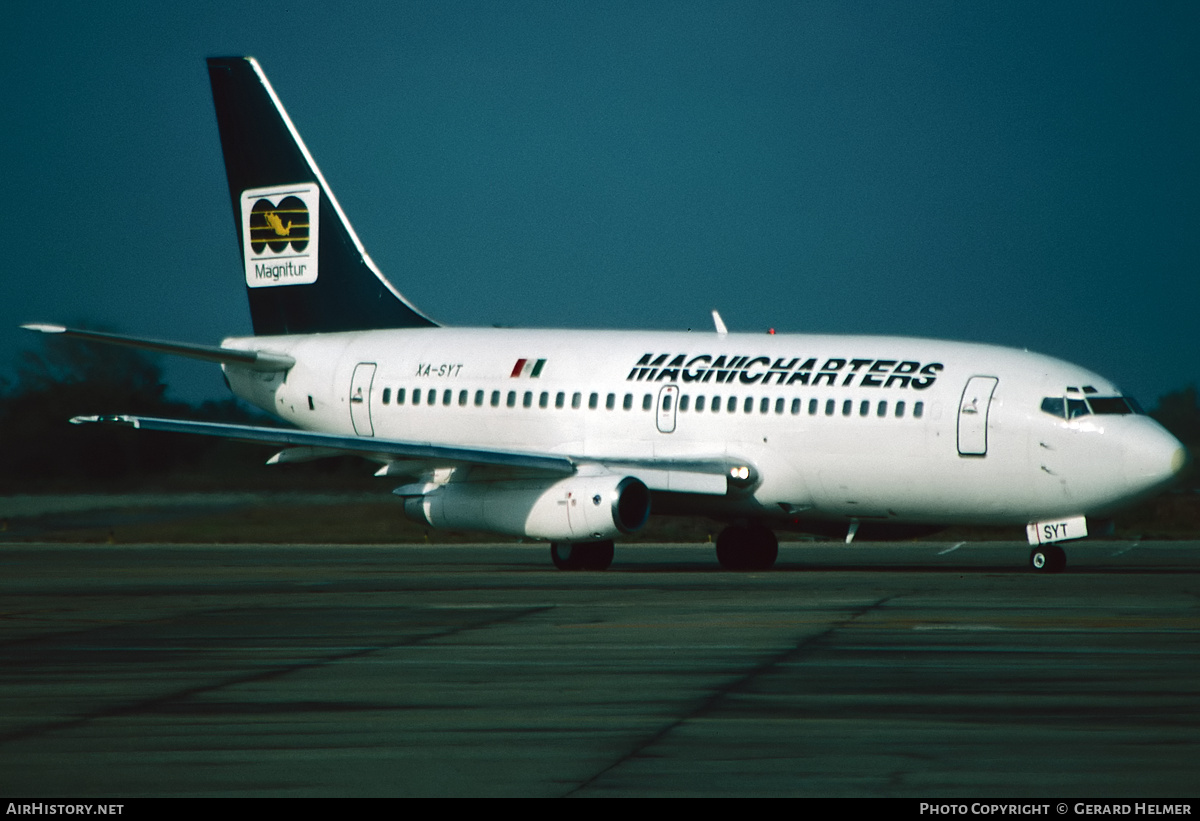 Aircraft Photo of XA-SYT | Boeing 737-205 | Magnicharters | AirHistory.net #394567