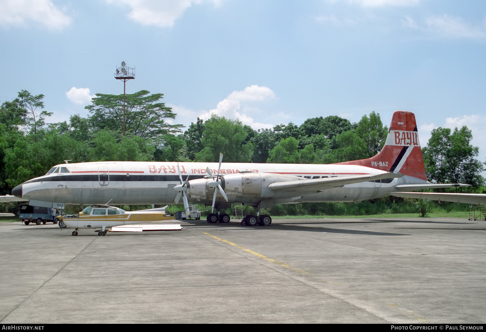 Aircraft Photo of PK-BAZ | Canadair CL-44D4-1 | Bayu Indonesia Air | AirHistory.net #394569