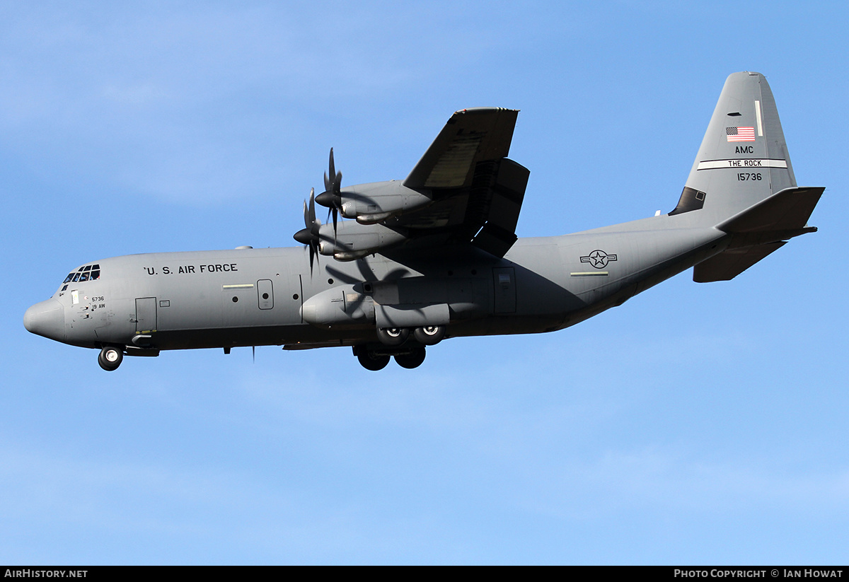 Aircraft Photo of 11-5736 / 15736 | Lockheed Martin C-130J-30 Hercules | USA - Air Force | AirHistory.net #394578