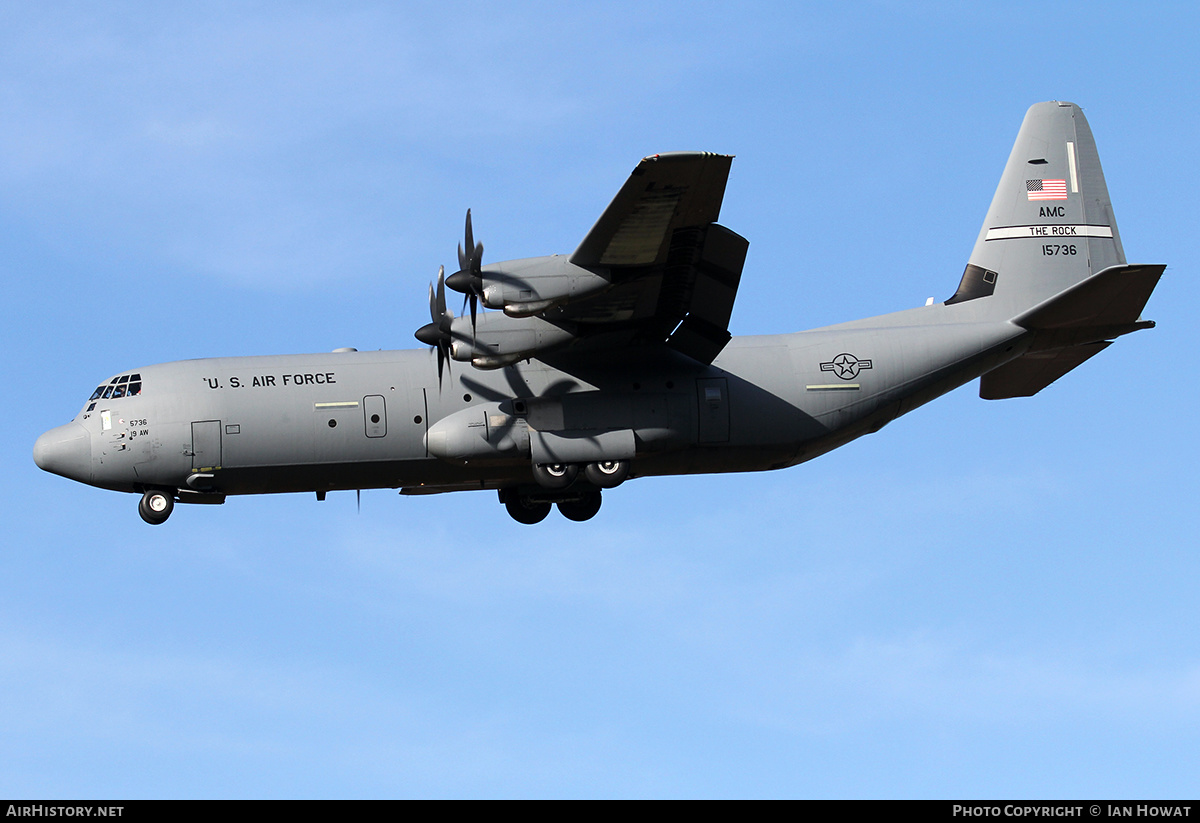 Aircraft Photo of 11-5736 / 15736 | Lockheed Martin C-130J-30 Hercules | USA - Air Force | AirHistory.net #394578
