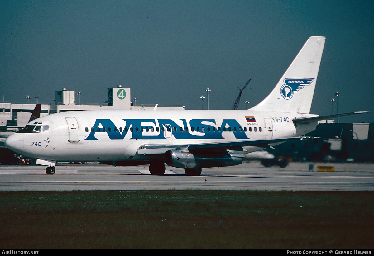 Aircraft Photo of YV-74C | Boeing 737-229/Adv | Avensa - Aerovías Venezolanas | AirHistory.net #394588