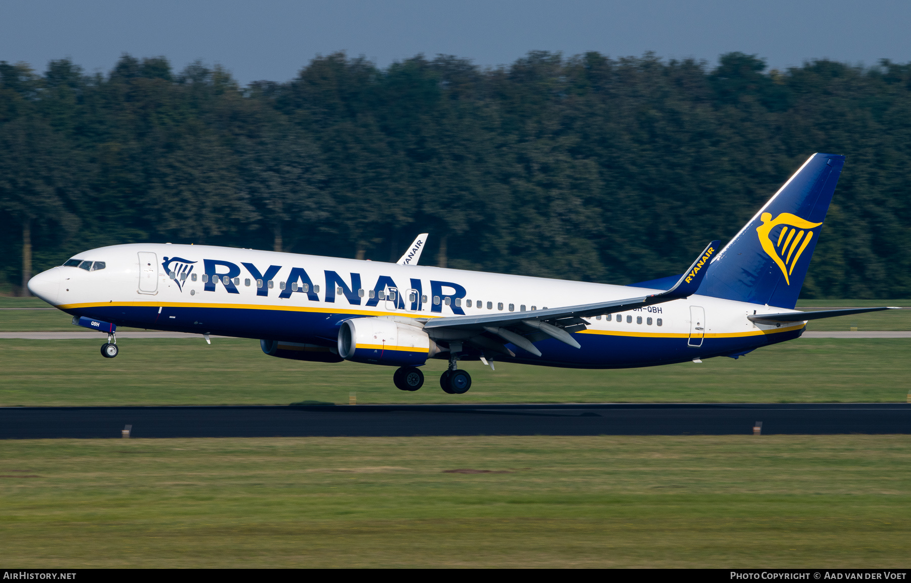 Aircraft Photo of 9H-QBH | Boeing 737-8AS | Ryanair | AirHistory.net #394616