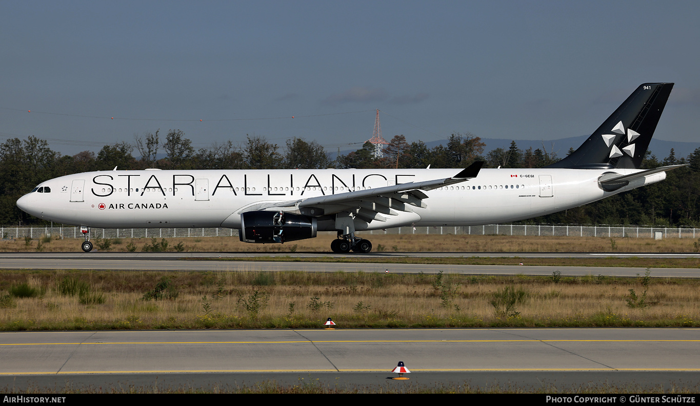 Aircraft Photo of C-GEGI | Airbus A330-343E | Air Canada | AirHistory.net #394632