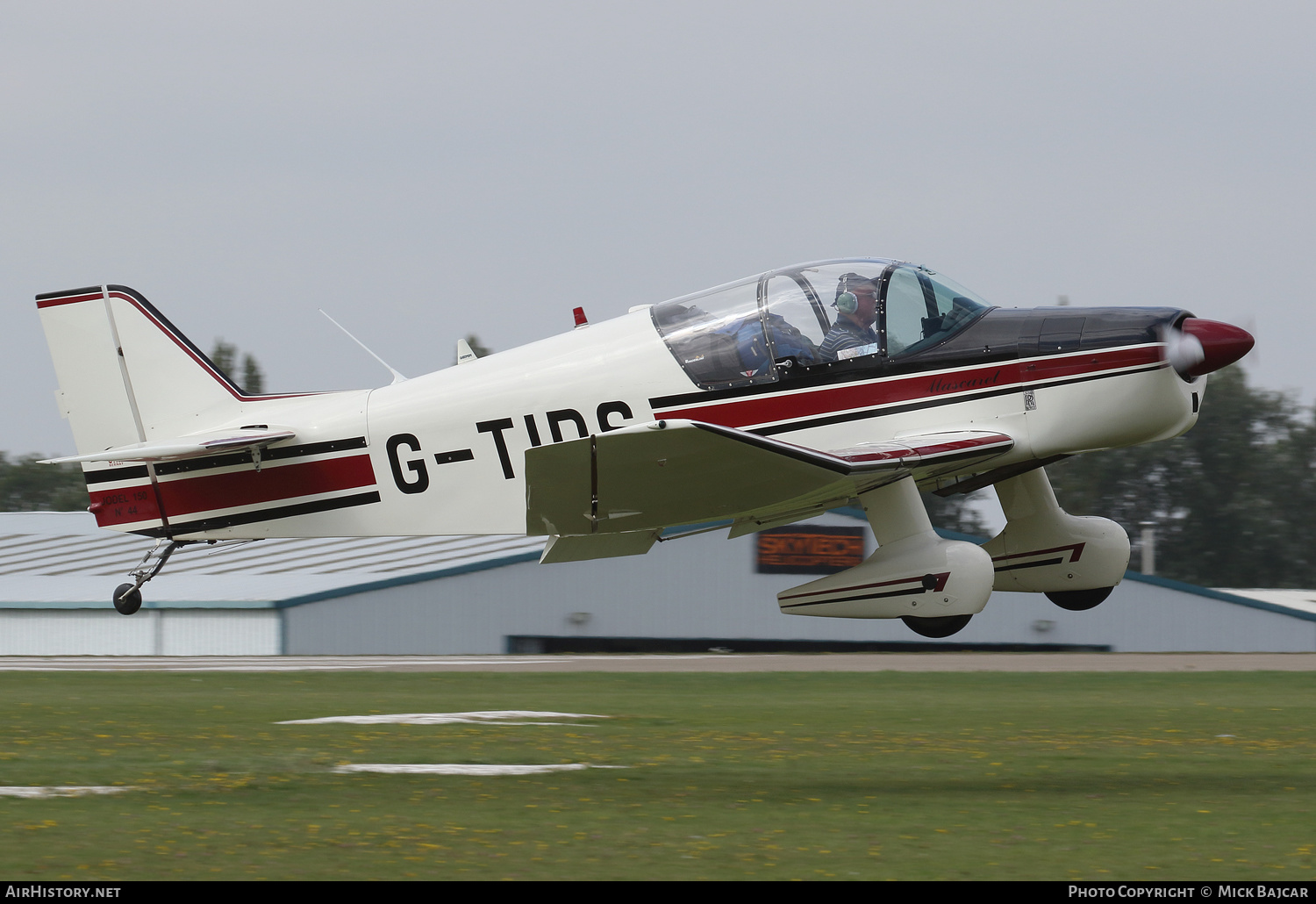 Aircraft Photo of G-TIDS | SAN Jodel D-150 Mascaret | AirHistory.net #394647
