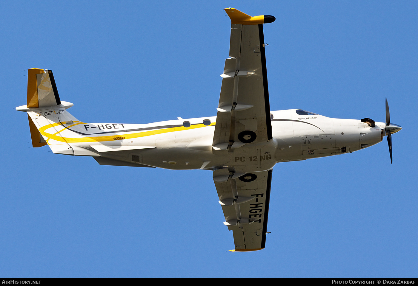 Aircraft Photo of F-HGET | Pilatus PC-12NG (PC-12/47E) | Get1Jet | AirHistory.net #394649
