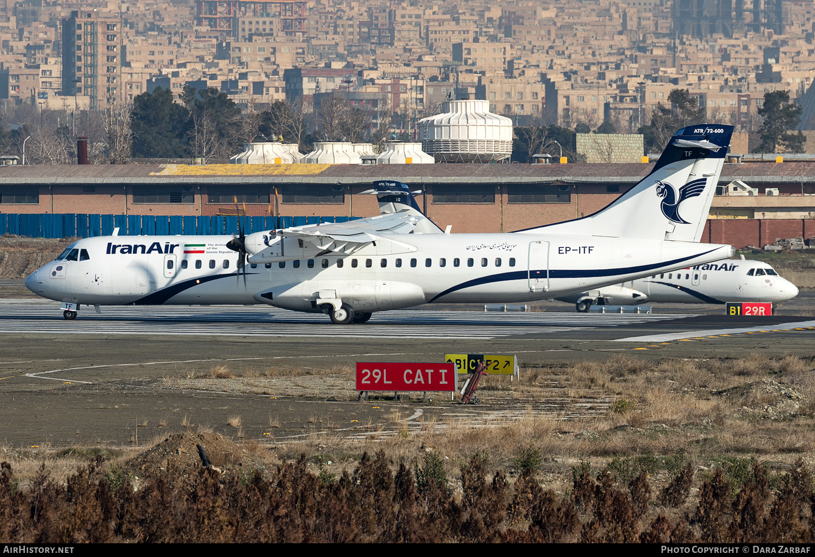 Aircraft Photo of EP-ITF | ATR ATR-72-600 (ATR-72-212A) | Iran Air | AirHistory.net #394663
