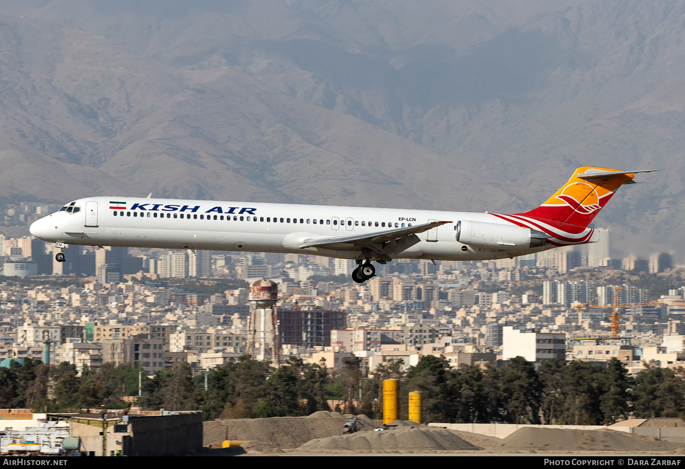 Aircraft Photo of EP-LCN | McDonnell Douglas MD-83 (DC-9-83) | Kish Air | AirHistory.net #394676