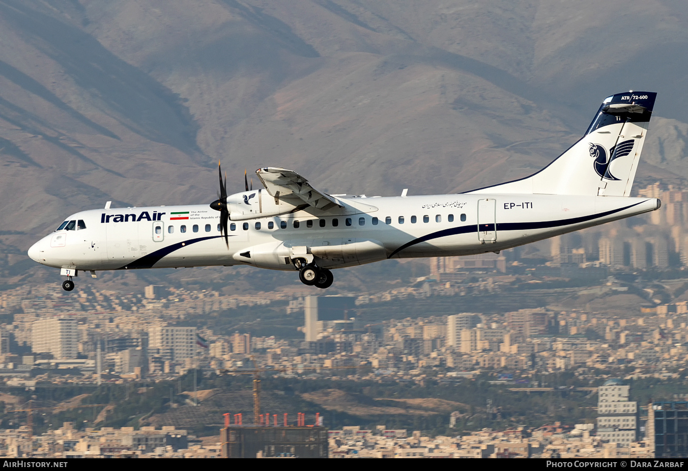 Aircraft Photo of EP-ITI | ATR ATR-72-600 (ATR-72-212A) | Iran Air | AirHistory.net #394681